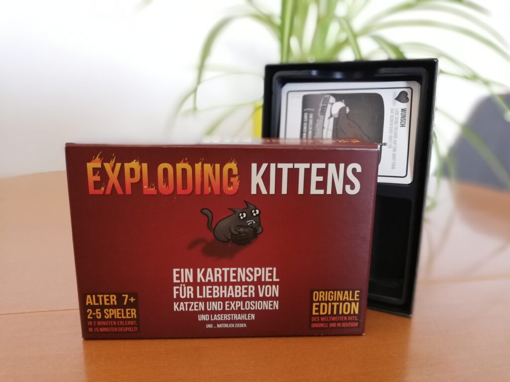 Verpackung Exploding Kittens